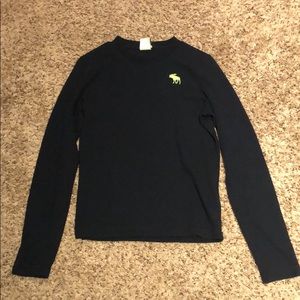 Abercrombie waffle shirt